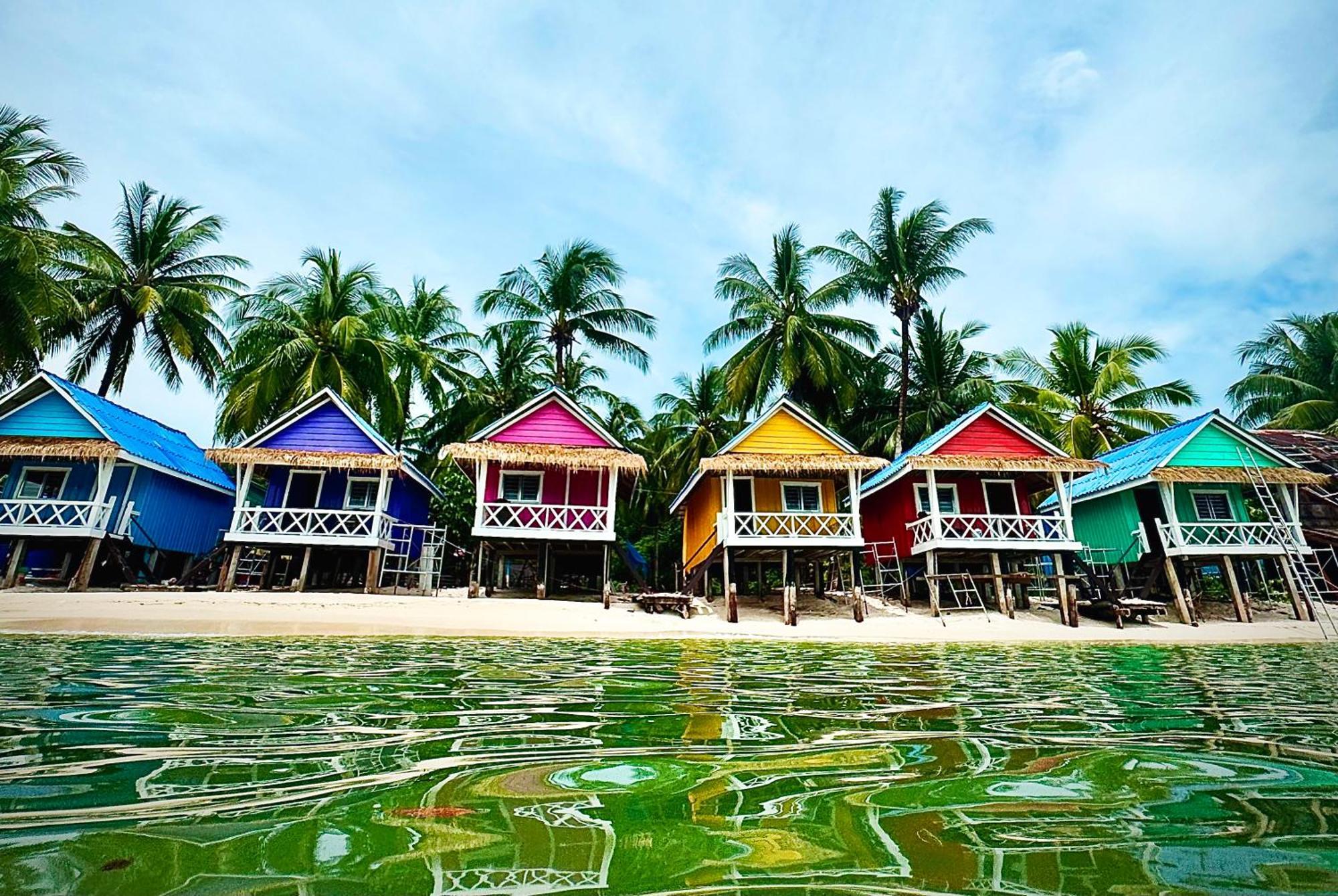 Paradiso Ocean Front Bungalows Sok San Village Esterno foto