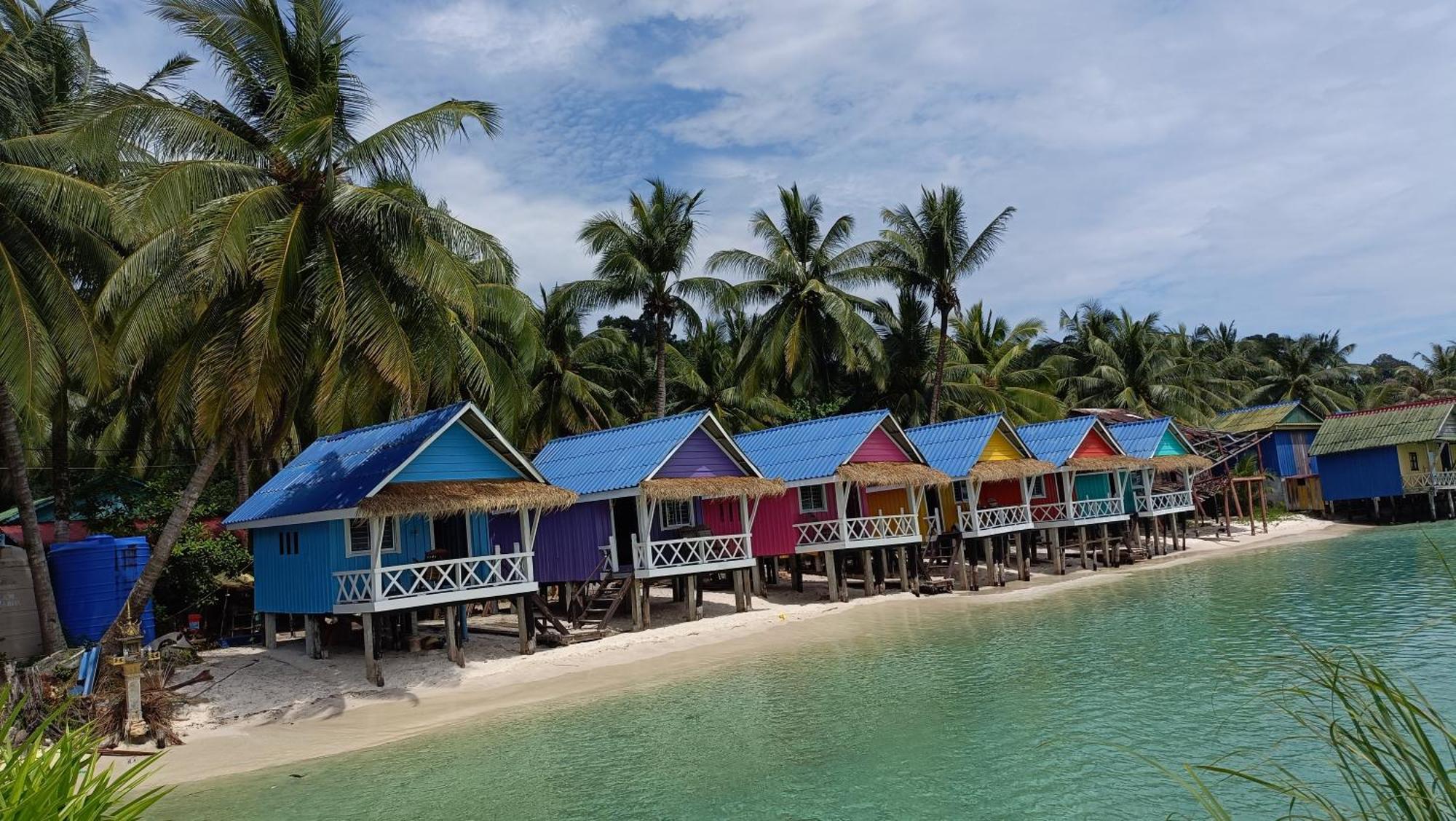 Paradiso Ocean Front Bungalows Sok San Village Esterno foto